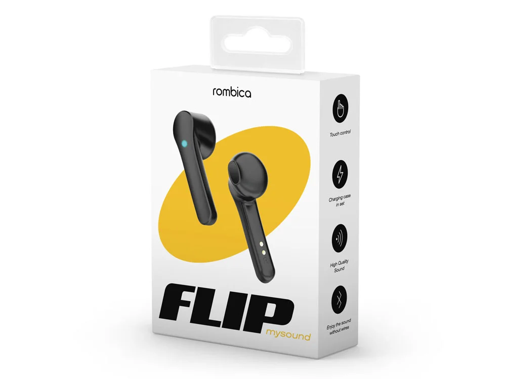 Беспроводные наушники TWS Mysound Flip черный - фото 8