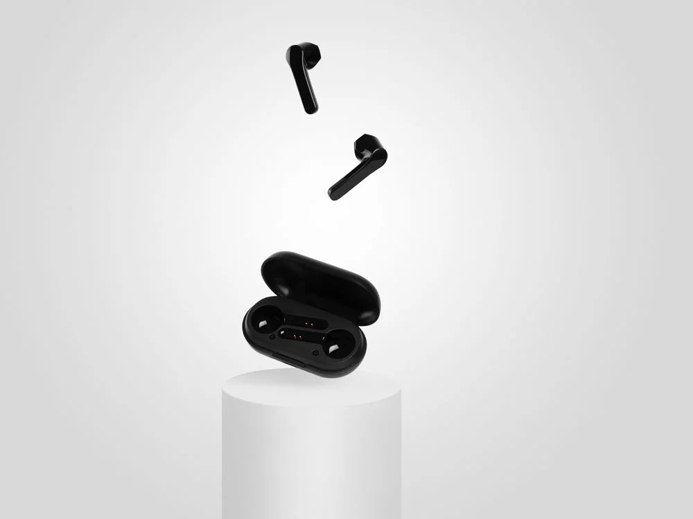Беспроводные наушники TWS Mysound Flip черный - фото 9