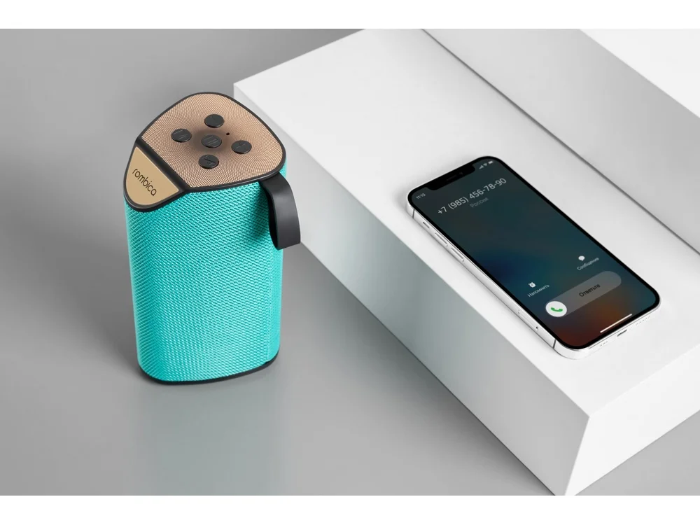 Портативная колонка Mysound Tetria зеленый - фото 4