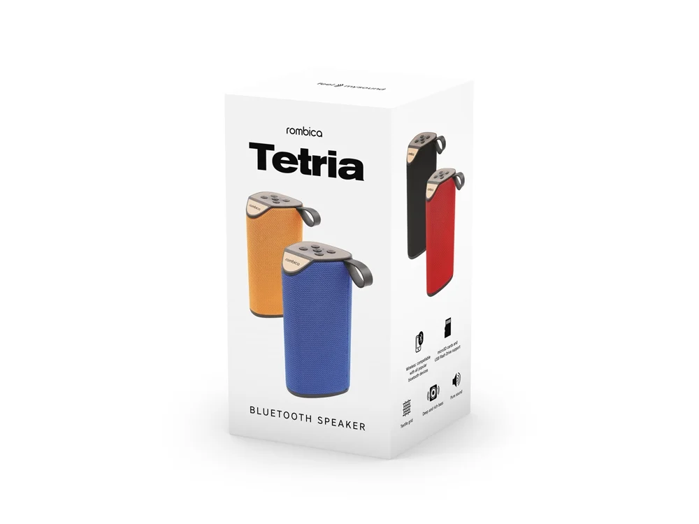 Портативная колонка Mysound Tetria красный - фото 3