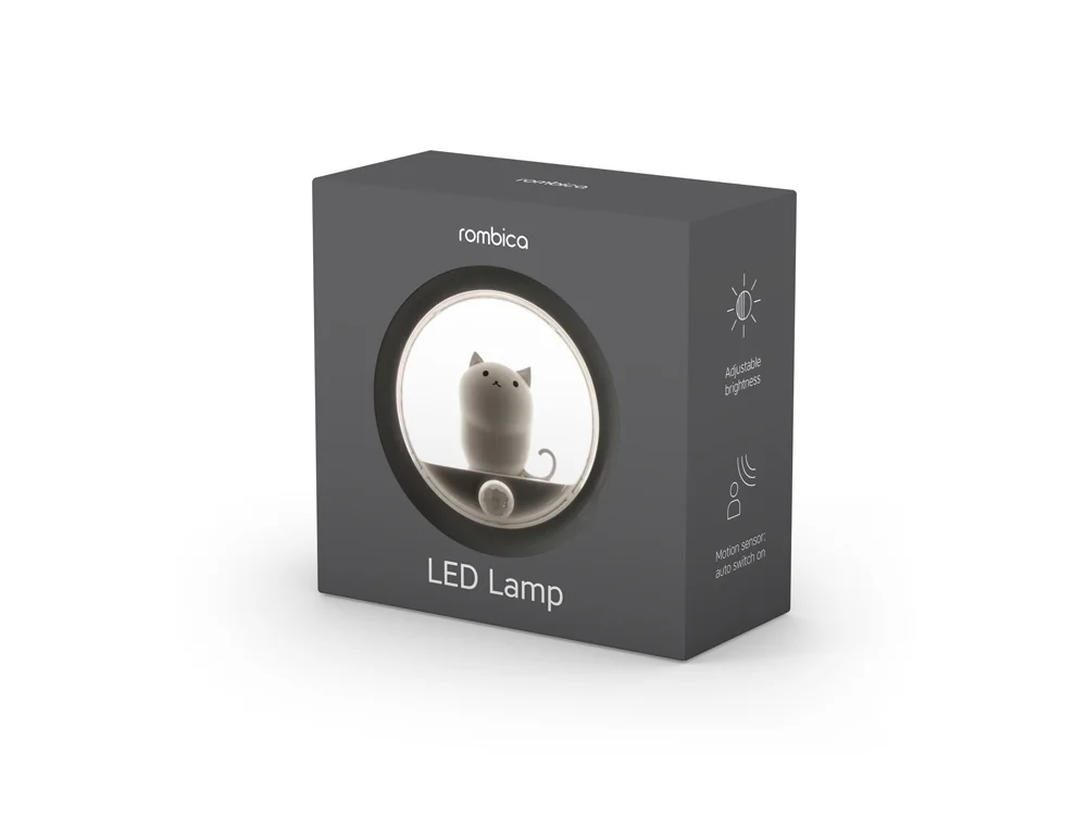 Ночник LED Gato белый - фото 4