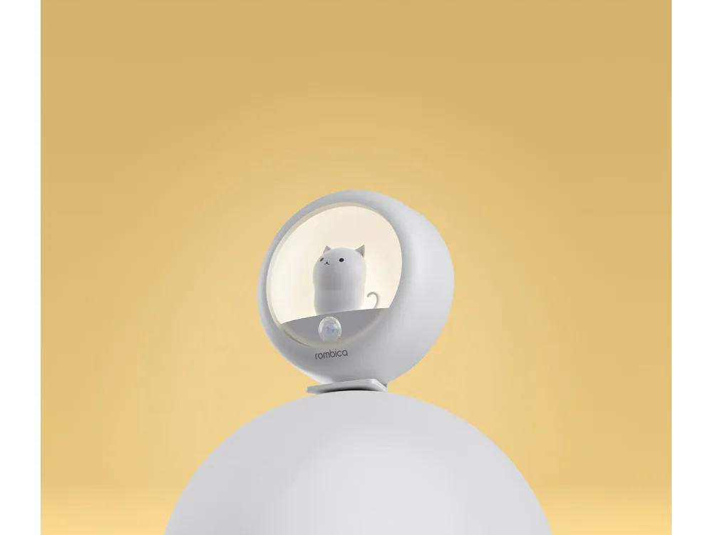 Ночник LED Gato белый - фото 6