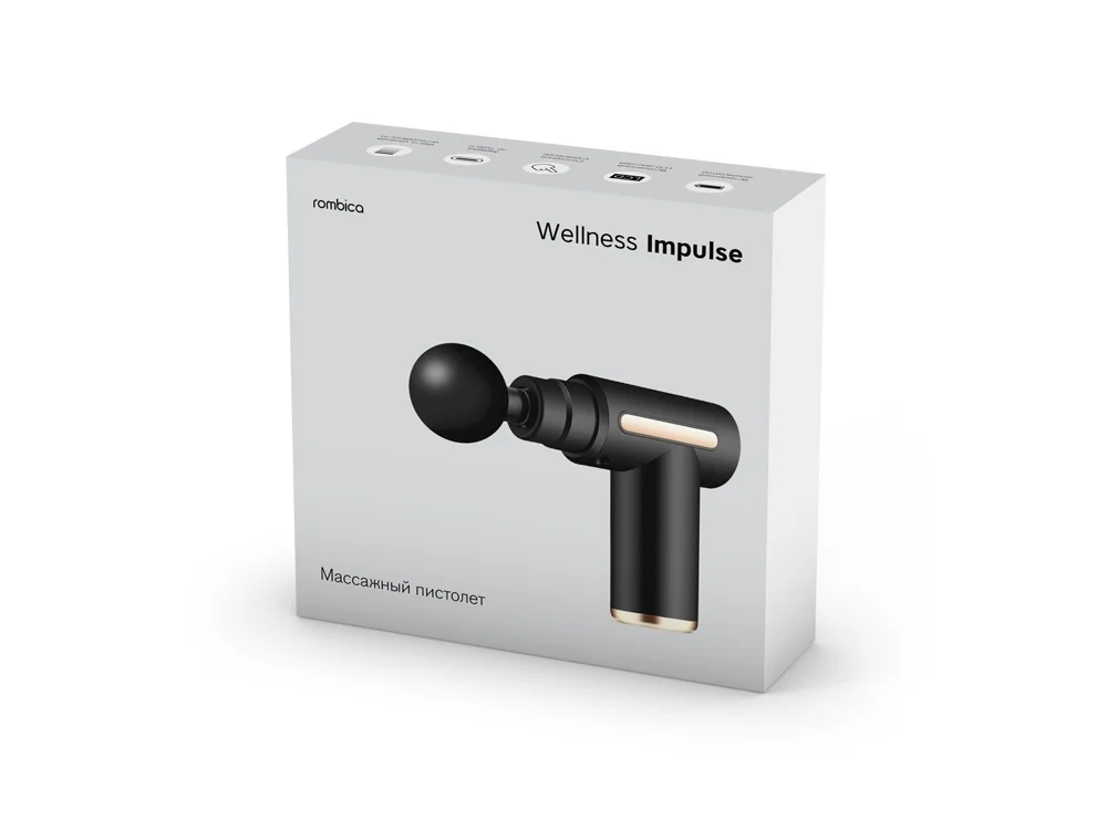 Массажер для тела Wellness Impulse черный - фото 5