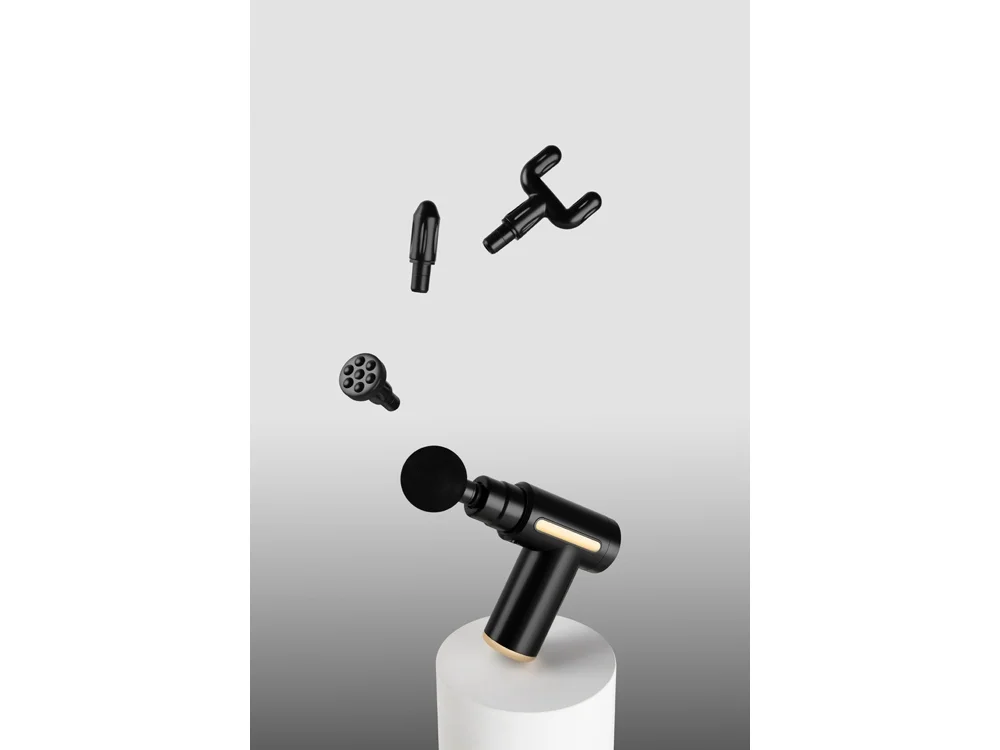 Массажер-пистолет для тела «Wellness Phantom», черный - фото 11