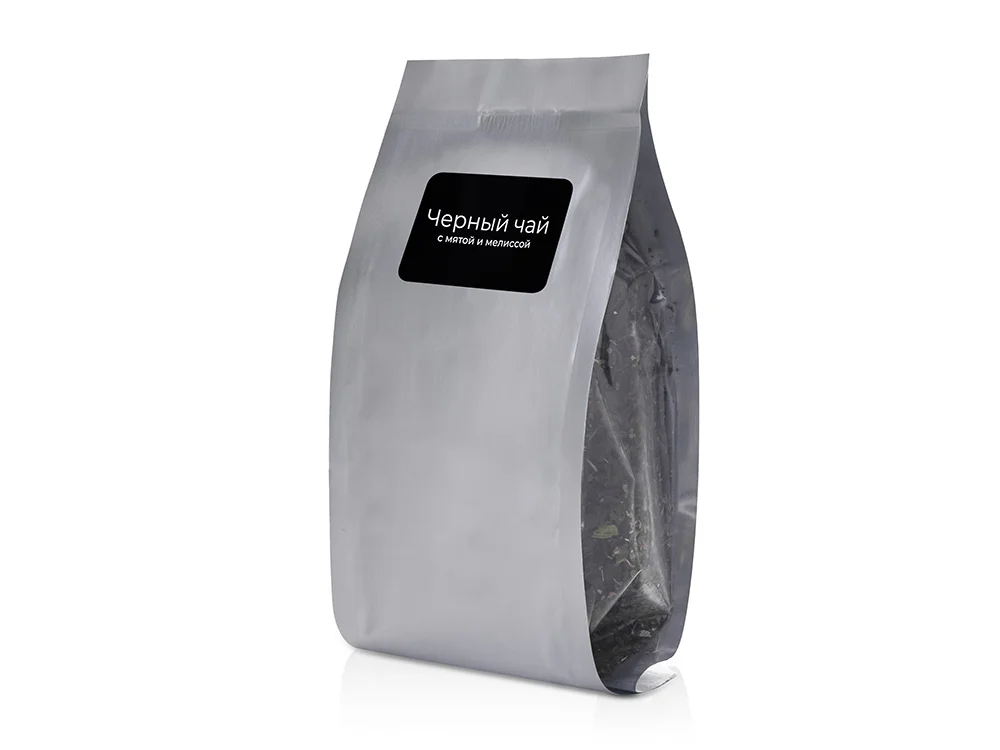 Чай черный с мятой и мелиссой, серия Herbalis, серебристый - фото 2