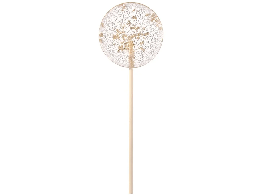 Леденец «Круг» с посыпкой, прозрачный - фото 2