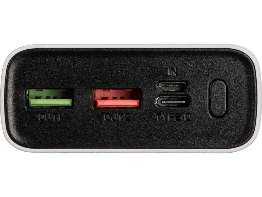 Портативный внешний аккумулятор FAST 20000 mAh белый - фото 5