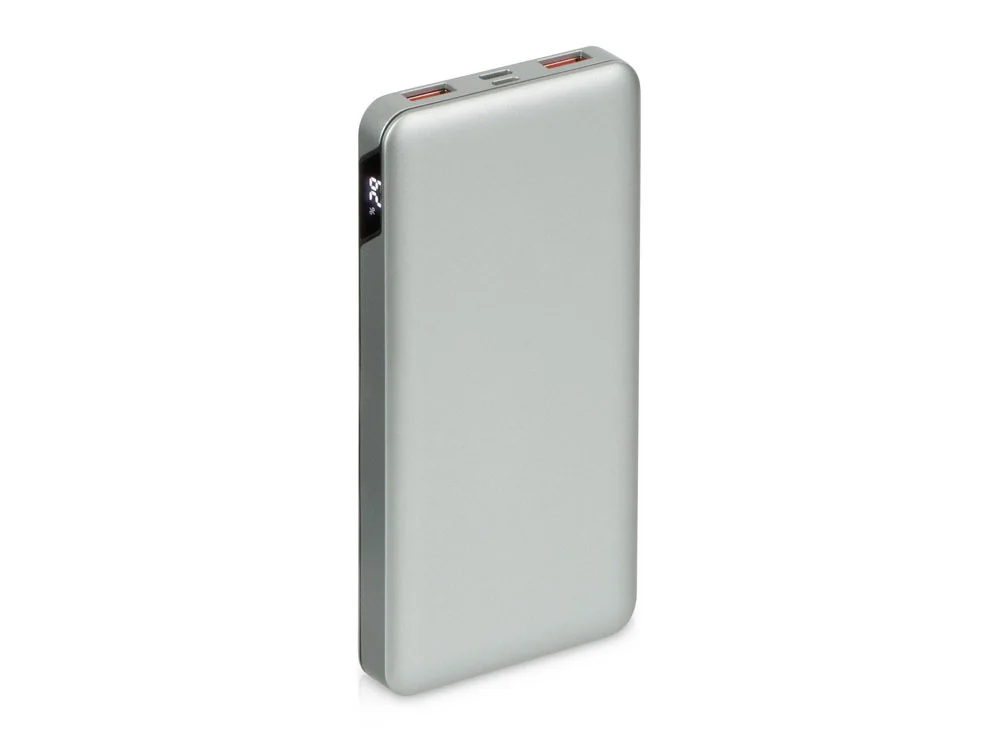 Портативный внешний аккумулятор MFX 10000 mAh серебристый - фото 1
