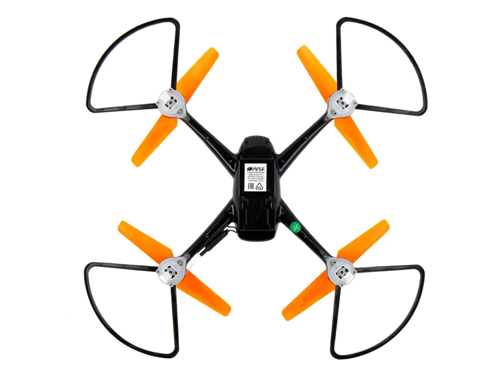 Радиоуправляемый квадрокоптер SHADOW FPV черный/оранжевый - фото 10