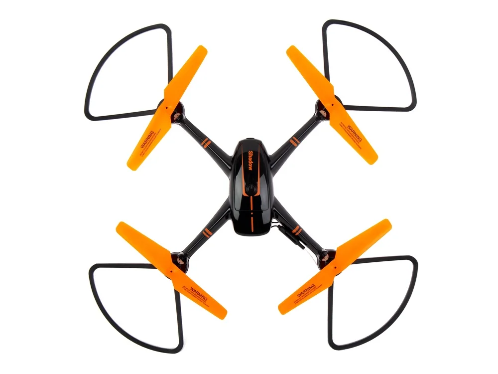 Радиоуправляемый квадрокоптер SHADOW FPV черный/оранжевый - фото 9
