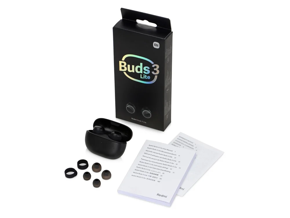 Беспроводные наушники TWS Redmi Buds 3 Litek черный - фото 4