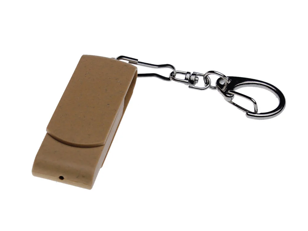USB 2.0- флешка промо Варуна на 8 Гб с поворотным механизмом коричневый 8Gb - фото 2