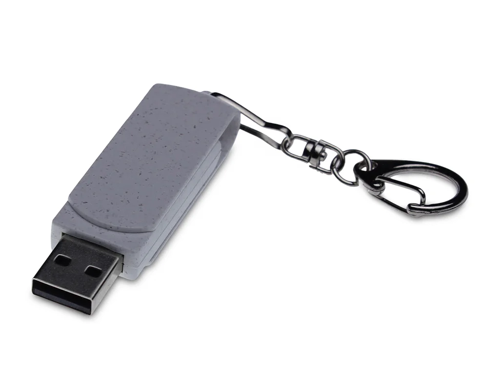 USB 3.0- флешка промо Варуна на 64 Гб с поворотным механизмом серый 64Gb