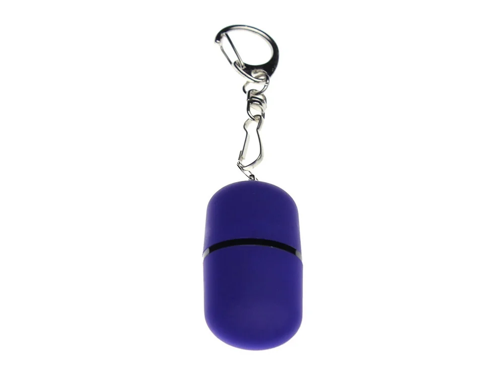USB 2.0- флешка Goutte Soft-touch на 8 Гб каплевидной формы синий 8Gb - фото 3