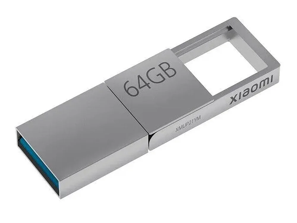USB 3.0-флешка на 64 Гб с разъемами USB-A и Type-C серебристый 64Gb - фото 3