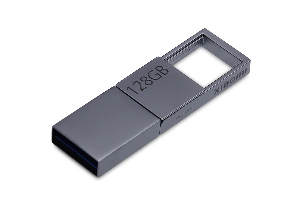 USB 3.0-флешка на 128 Гб с разъемами USB-A и Type-C серебристый 128Gb