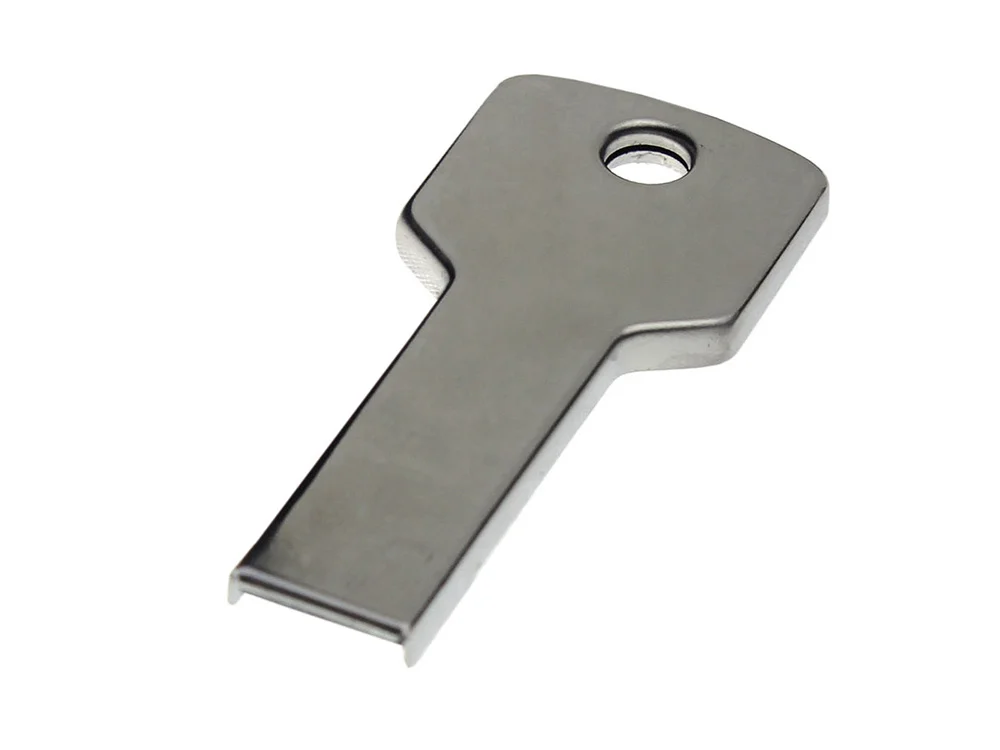 USB 3.0- флешка на 64 Гб в виде ключа серебристый 64Gb - фото 2