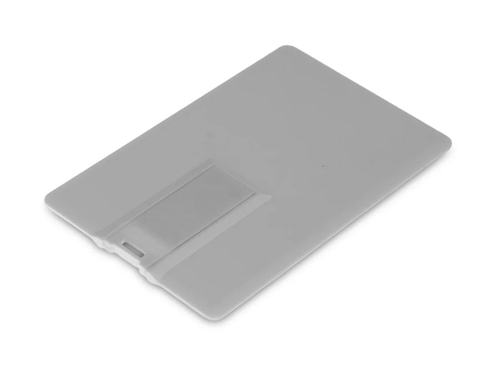 USB 3.0- флешка на 256 Гб в виде визитки с раскладным чипом белый 256Gb