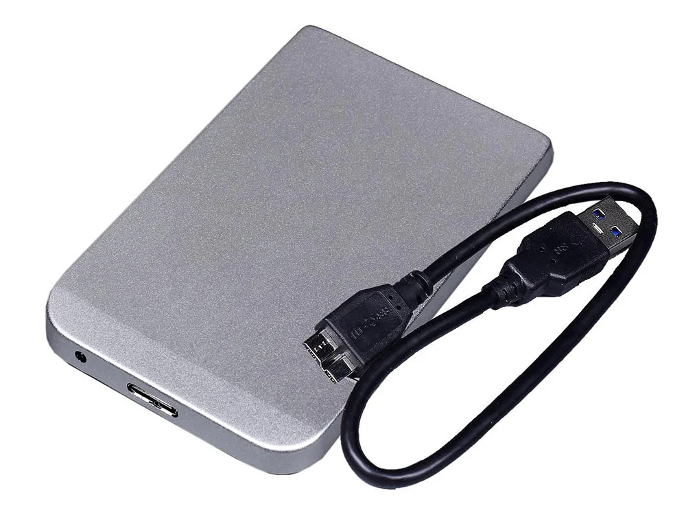 Внешний жесткий диск SSD Saturn на 500 Гб серебристый 500Gb - фото 3