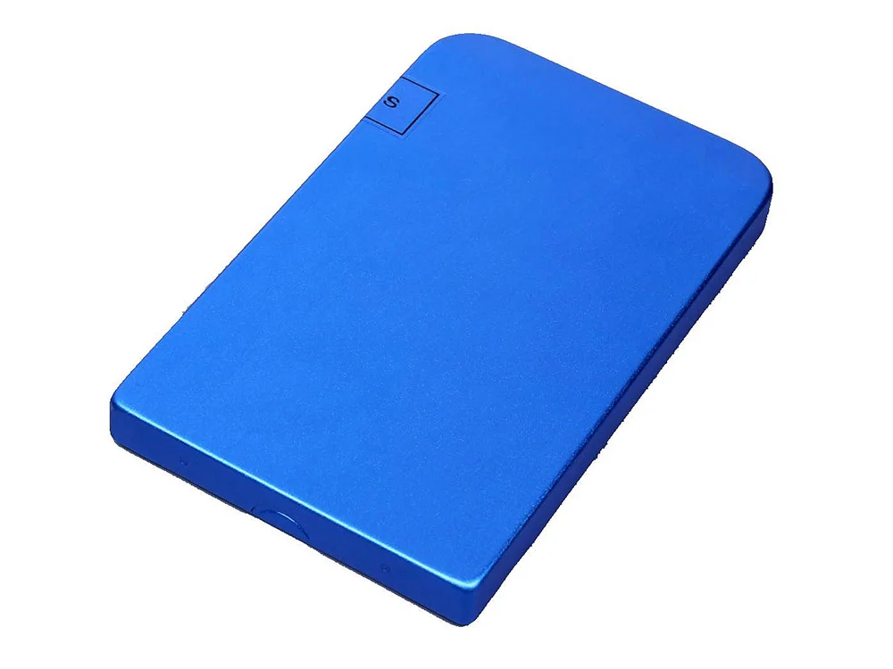 Внешний жесткий диск SSD «Saturn» на 500 Гб, синий, 500Gb - фото 2