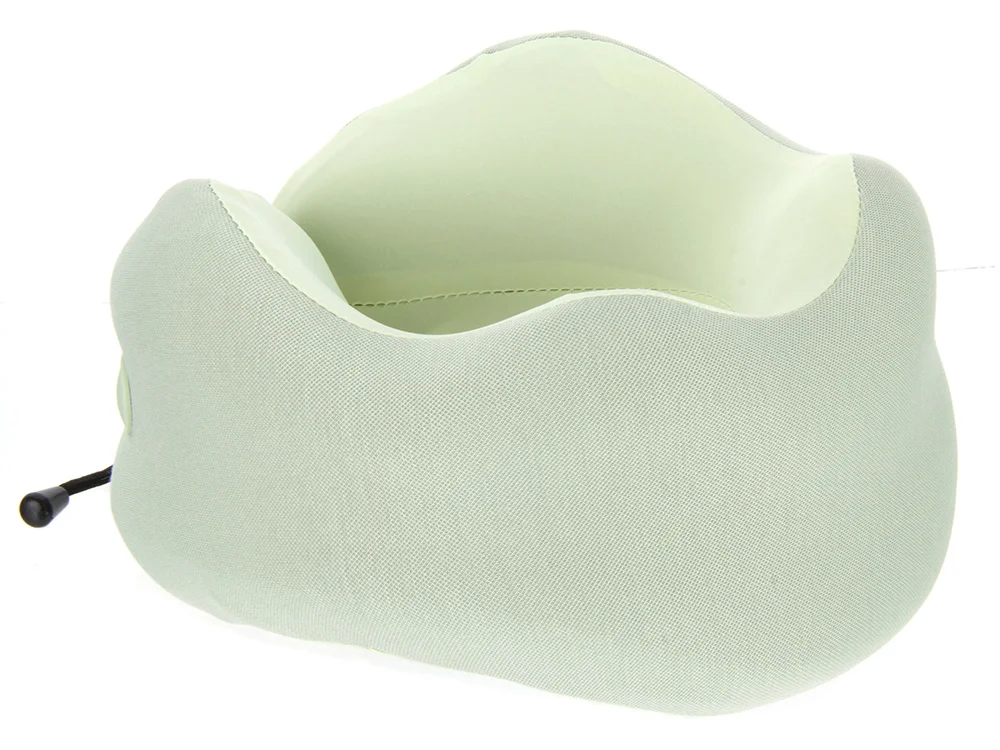 Подушка для путешествий с эффектом памяти «Pillow PRO», светло-зеленый - фото 3