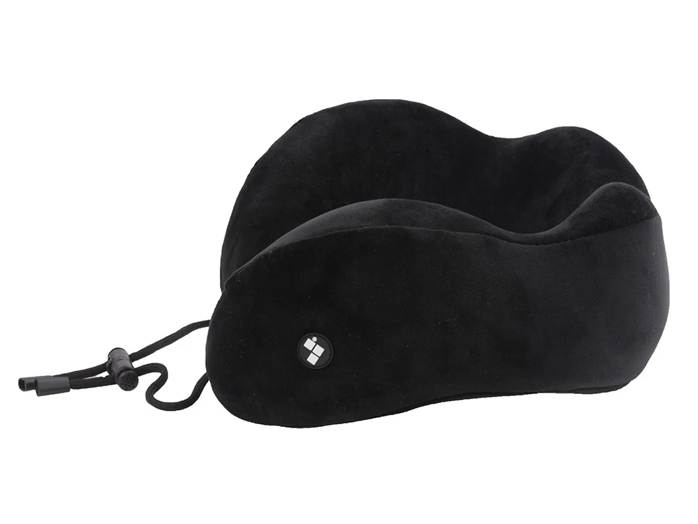 Подушка для путешествий с эффектом памяти «Bluewinder», черный - фото 3