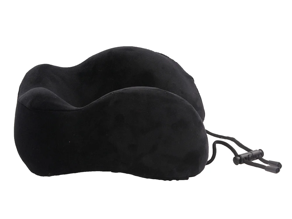 Подушка для путешествий с эффектом памяти «Bluewinder», черный - фото 4