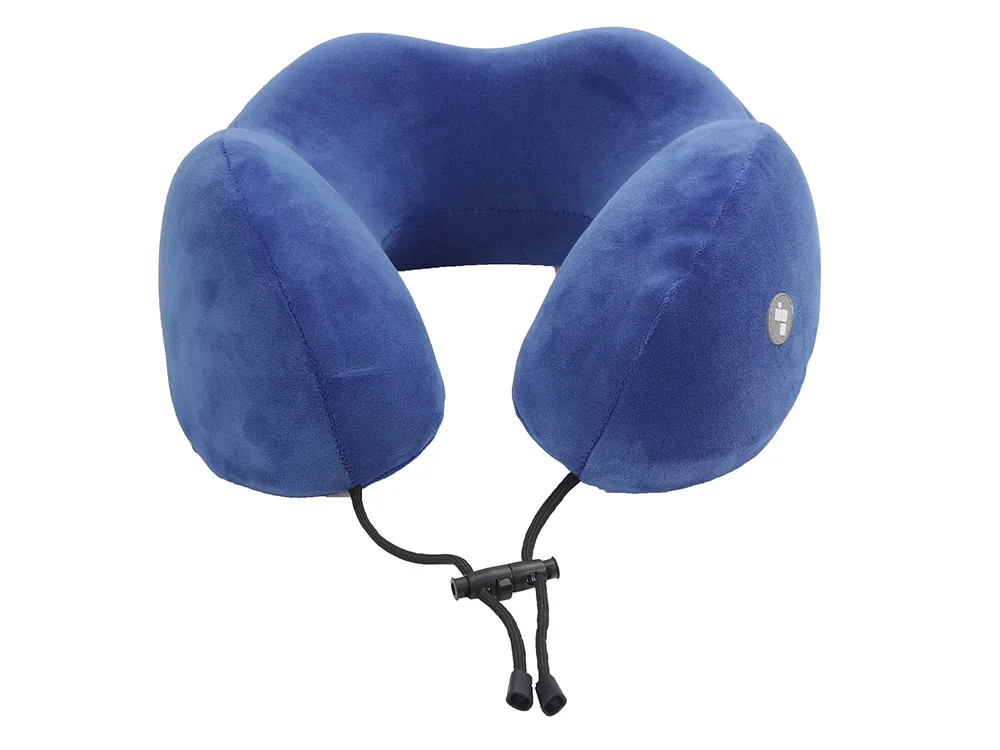 Подушка для путешествий с эффектом памяти «Bluewinder», синий - фото 2