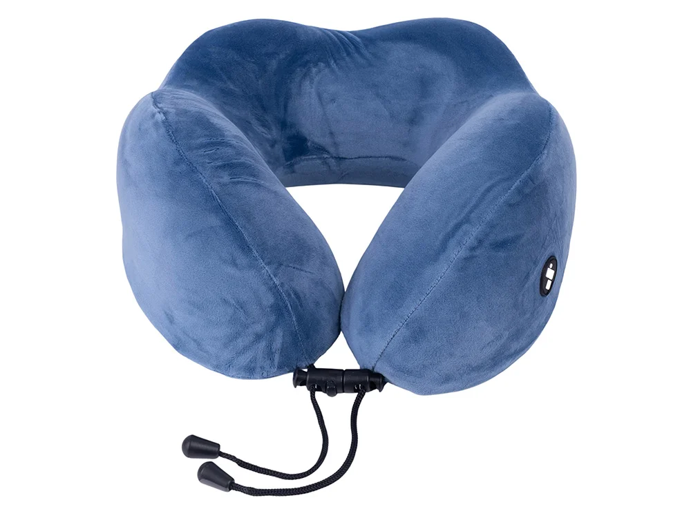 Подушка для путешествий с эффектом памяти «Bluewinder», синий - фото 2
