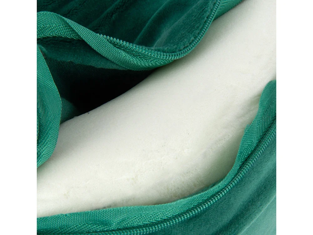 Подушка для путешествий с эффектом памяти «Bluewinder», зеленый - фото 4