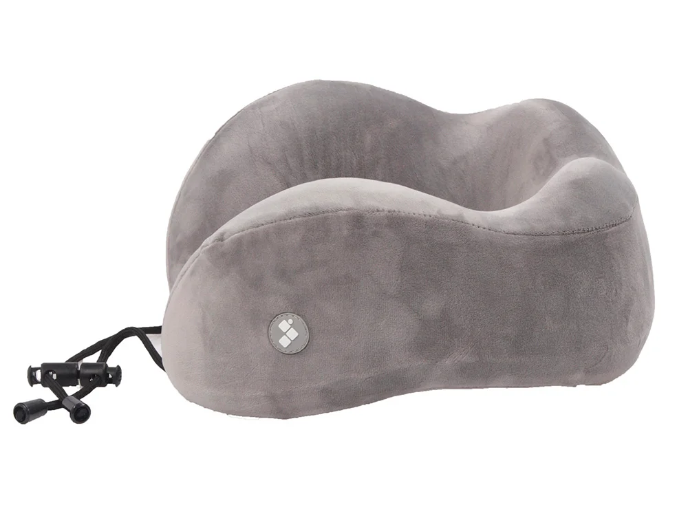 Подушка для путешествий с эффектом памяти «Bluewinder», серый - фото 3