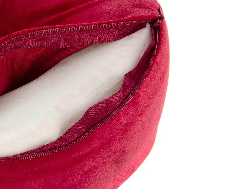 Подушка для путешествий с эффектом памяти «Bluewinder», бордовый - фото 5