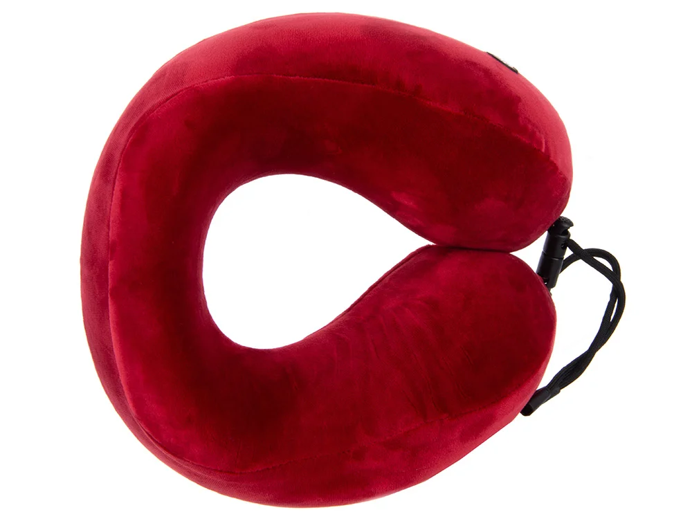 Подушка для путешествий с эффектом памяти «Bluewinder», бордовый - фото 7