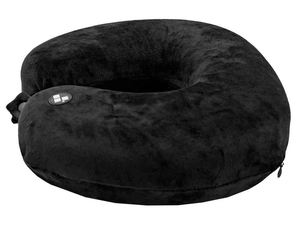 Подушка для путешествий с эффектом памяти «Drowsy», черный - фото 3