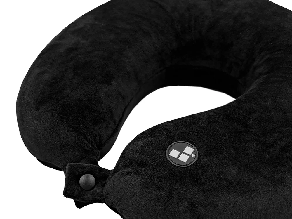 Подушка для путешествий с эффектом памяти «Drowsy», черный - фото 5