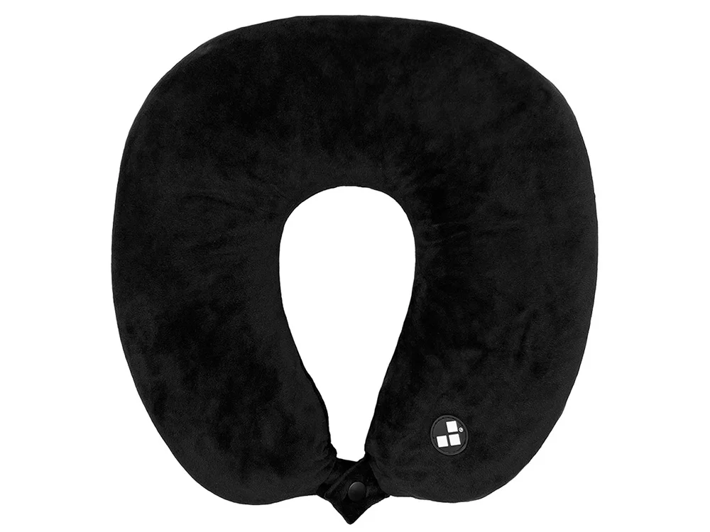 Подушка для путешествий с эффектом памяти «Drowsy», черный - фото 7