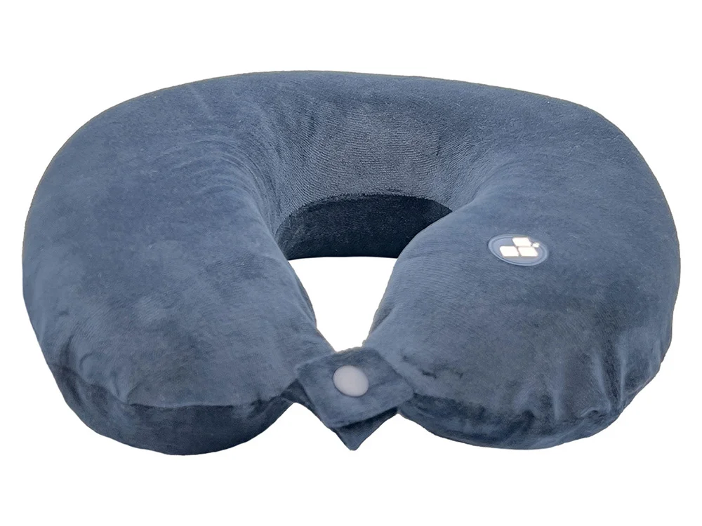 Подушка для путешествий с эффектом памяти «Drowsy», синий - фото 2
