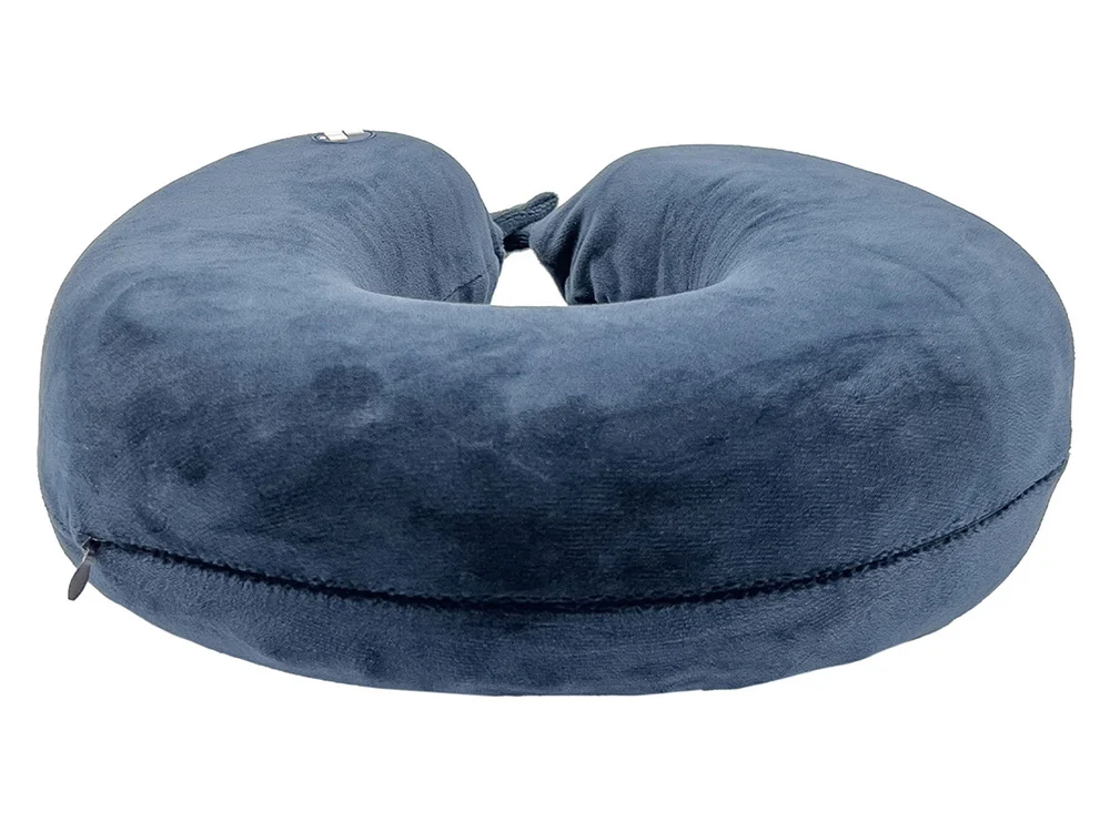 Подушка для путешествий с эффектом памяти «Drowsy», синий - фото 4