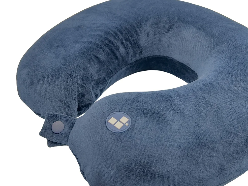 Подушка для путешествий с эффектом памяти «Drowsy», синий - фото 5