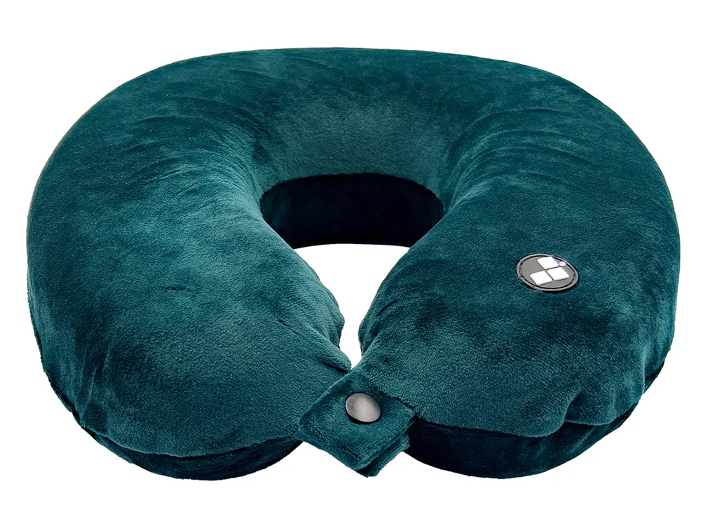 Подушка для путешествий с эффектом памяти «Drowsy», зеленый - фото 2