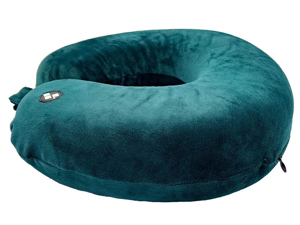 Подушка для путешествий с эффектом памяти «Drowsy», зеленый - фото 4