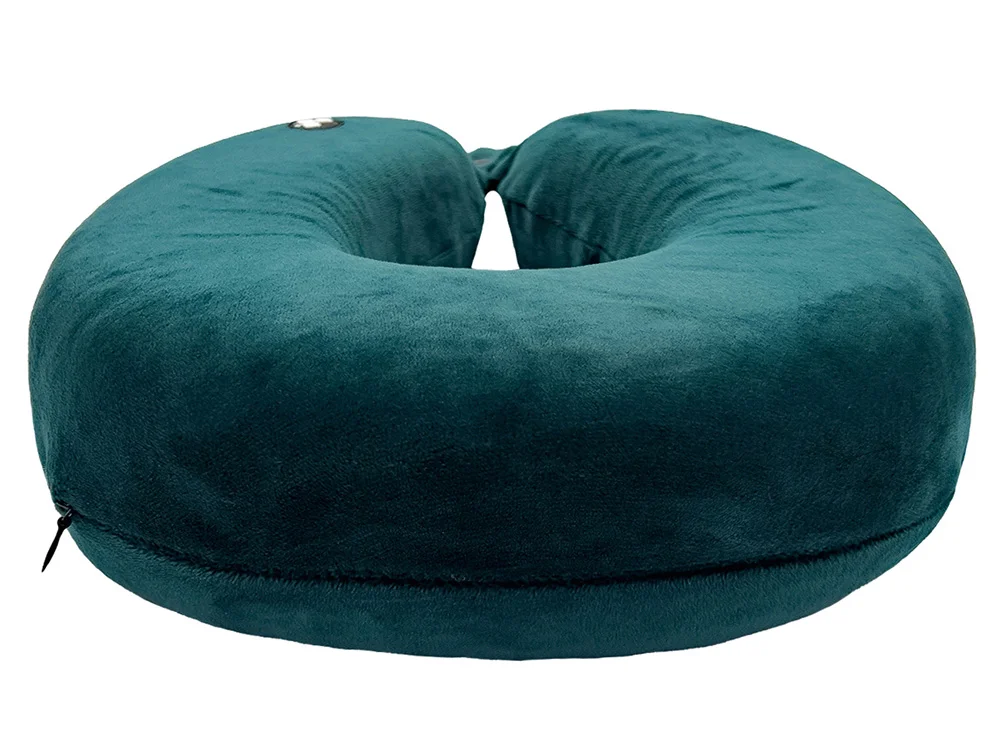 Подушка для путешествий с эффектом памяти «Drowsy», зеленый - фото 5