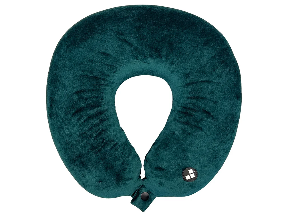 Подушка для путешествий с эффектом памяти «Drowsy», зеленый - фото 7
