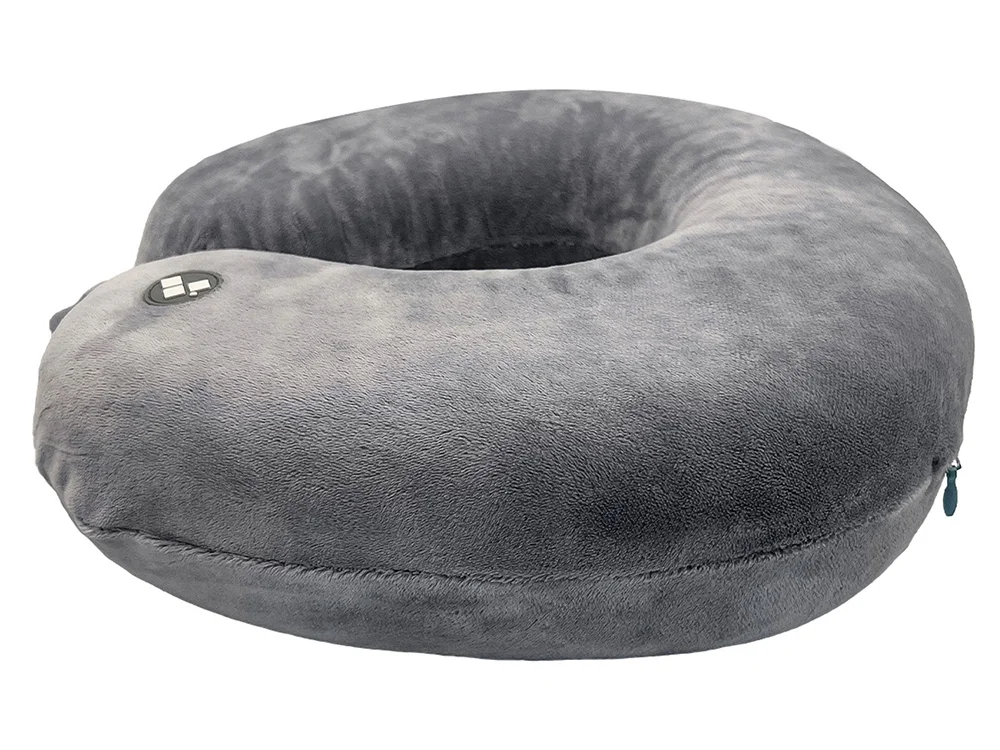 Подушка для путешествий с эффектом памяти «Drowsy», серый - фото 3