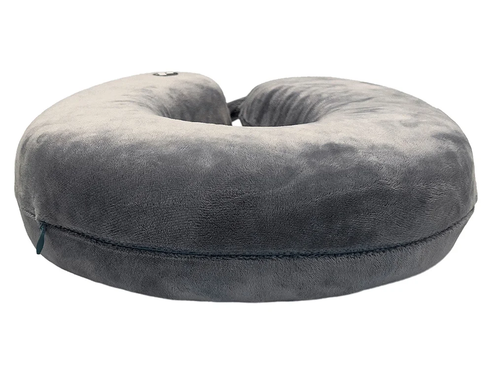 Подушка для путешествий с эффектом памяти «Drowsy», серый - фото 5