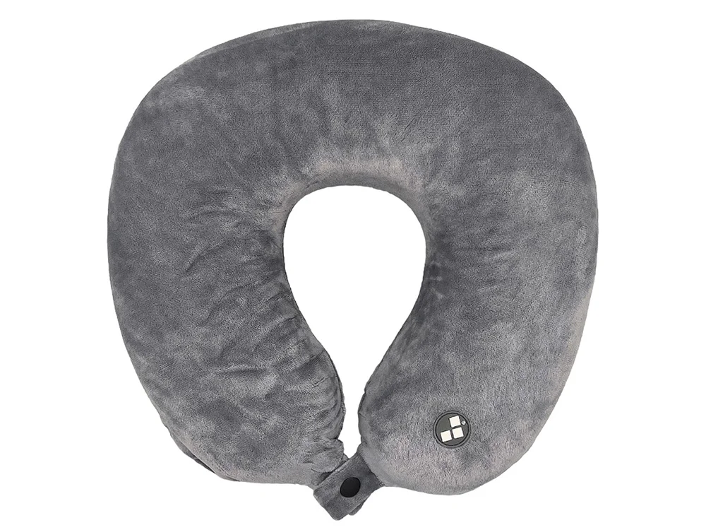 Подушка для путешествий с эффектом памяти «Drowsy», серый - фото 7