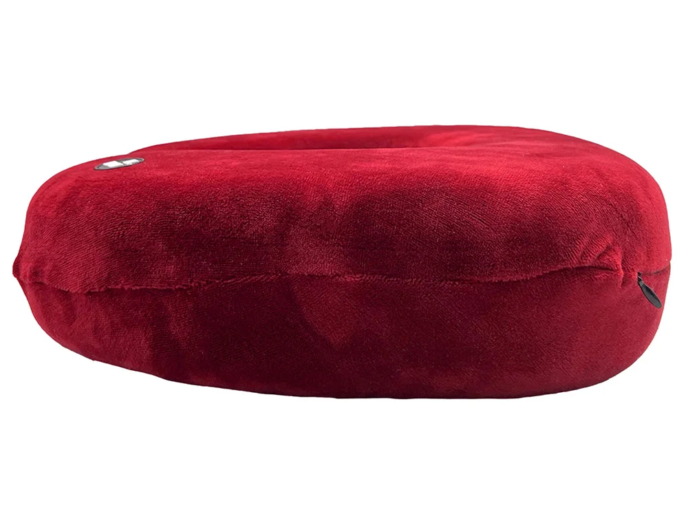 Подушка для путешествий с эффектом памяти «Drowsy», бордовый - фото 3
