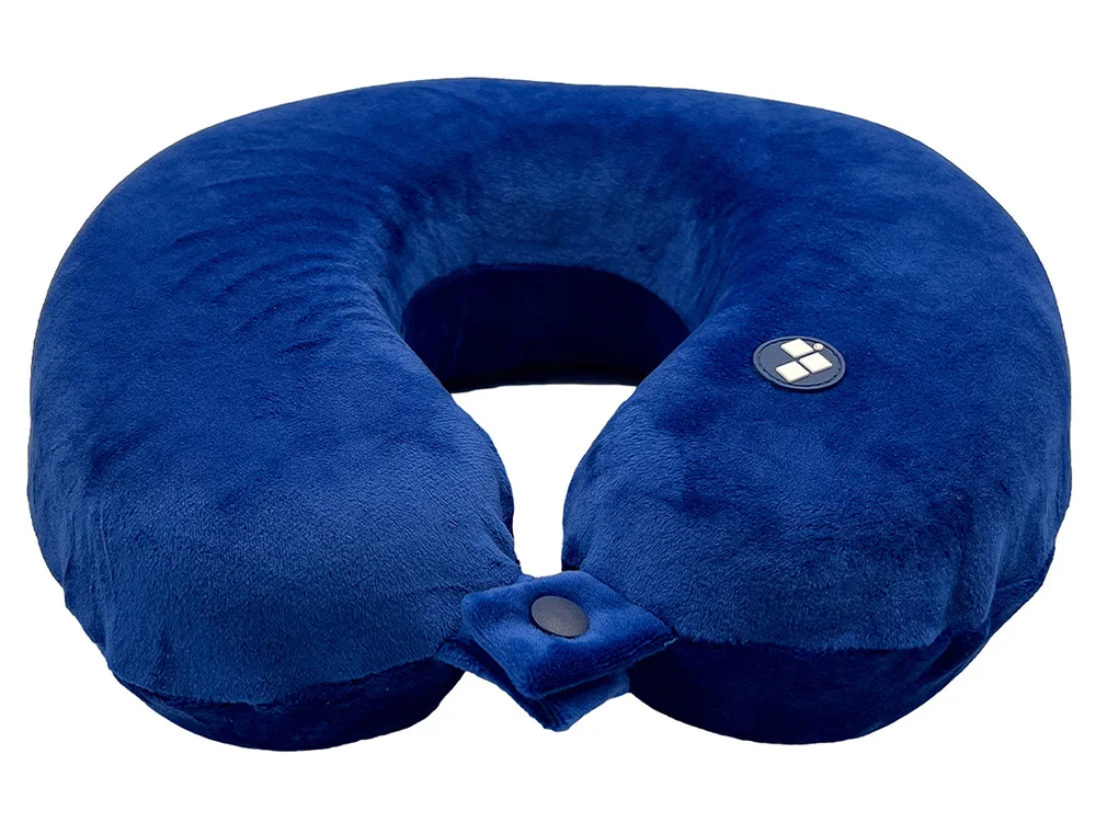 Подушка для путешествий с эффектом памяти «Drowsy», синий - фото 2