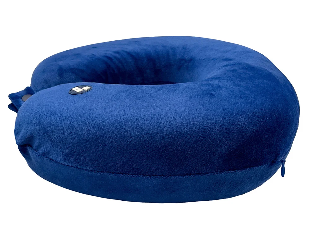 Подушка для путешествий с эффектом памяти «Drowsy», синий - фото 3
