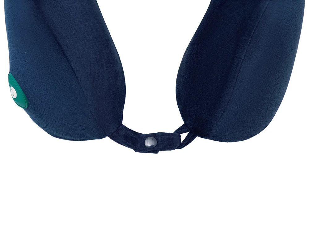 Подушка для путешествий массажная «Massage Tranquility Pillow», темно-синий - фото 4